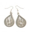 Boucles d'Oreilles en fil Small Argent