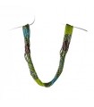 Collier en Perles  Vert et Turquoise