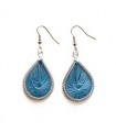 Boucles d'Oreilles en fil Small  Turquoise