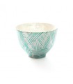 Tasse en Nacre Motif Turquoise