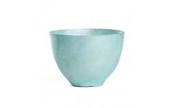 tasse originale  en nacre turquoise