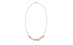 collier délicat filigrane d'argent