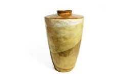 vase en nacre doré fait à la main
